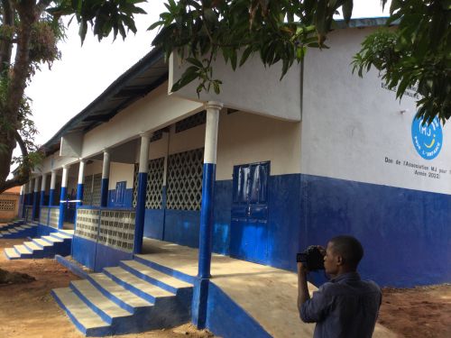 Inauguration d'une école primaire à Agbanwémè dans la commune de BOHICON le 07.11.22