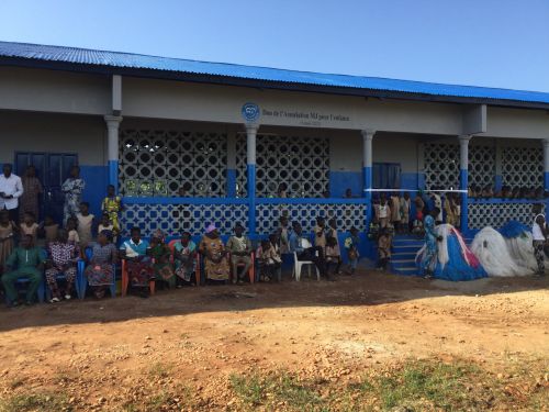 Inauguration de l'école d'Hozin dans la commune de DANGBO
