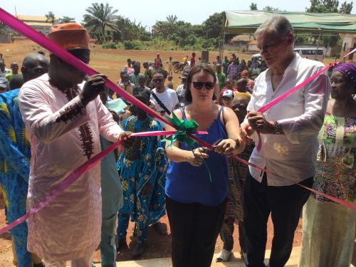 Inauguration d'une école primaire à BANIGBE NAGOT