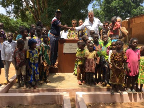 Inauguration de 2 puits d'eau dans la commune de ADJOHOUN