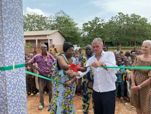 Inauguration d'un château d'eau et de 02 puits à GANKPETIN-TOFFO.