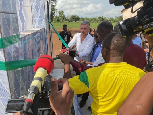 Inauguration d’un Château d’Eau et de 2 puits d’eau à GBEDEVINOU-COME.
