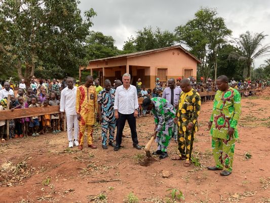 Lancement des travaux pour la construction d'une école à AVOSSAHITO - ZA KPOTA