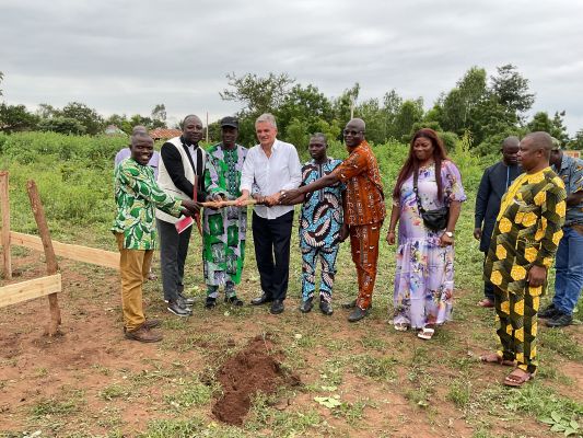 Lancement des travaux pour la réalisation d'un château d'eau et 2 puits d'eau à AKADJAME - ZA KPOTA