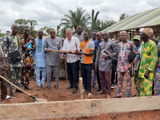 Lancement des travaux pour la réalisation d'un château d'eau et 2 puits d'eau à WASSA-ZÉ.