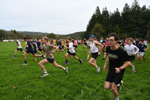 Cross solidaire au Lycée du Nivot à Lopérec