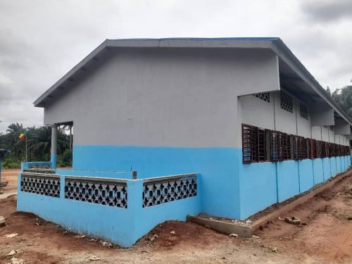 École primaire de KATE KLIKO – Avancement des travaux
