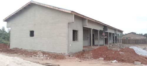 École primaire de YEVI - Avancement des travaux