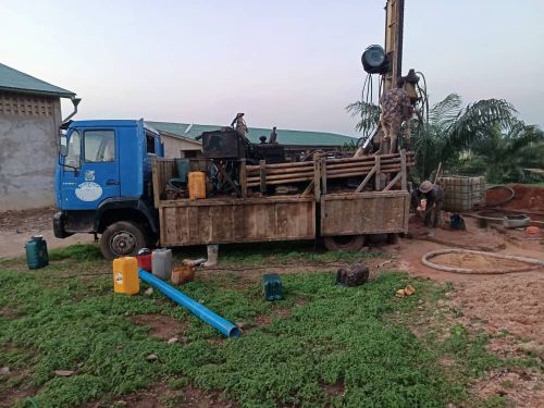 Évolution des travaux à GUEKOUMEDE - ZÉ