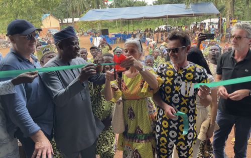 INAUGURATION D'UNE ÉCOLE A KATE KLIKO - AVRANKOU