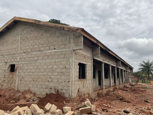 ÉVOLUTION DES TRAVAUX - ÉCOLE AVOSSAHITO - ZA KPOTA