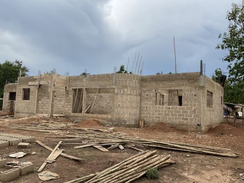 ÉVOLUTION DES TRAVAUX - MATERNITÉ DE DEME - ZOGBODOMEY