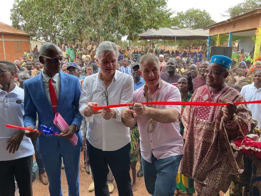 Inauguration du 300ᵉ projet à Avossahito – Za-Kpota, Bénin