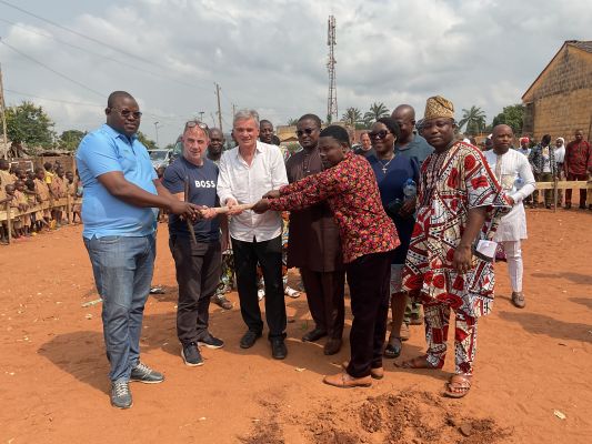Lancement des travaux pour la construction d'une école à IFANGNI CENTRE