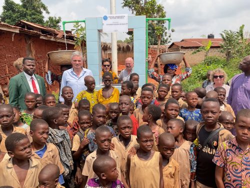 Inauguration d'un château d'eau et deux puits à CASSAGBO - TOFFO