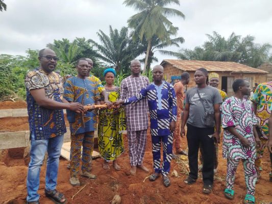 LANCEMENT DES TRAVAUX POUR LA CONSTRUCTION D'UN CHATEAU D'EAU ET 3 PUITS A NIARIN - TOFFO