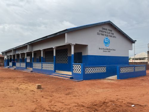 INAUGURATION D'UNE ÉCOLE A IFANGNI CENTRE